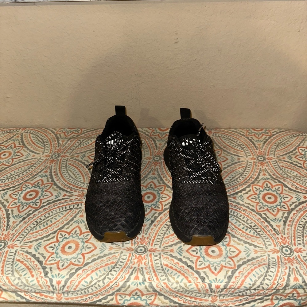 Nobull black reflective trail runners